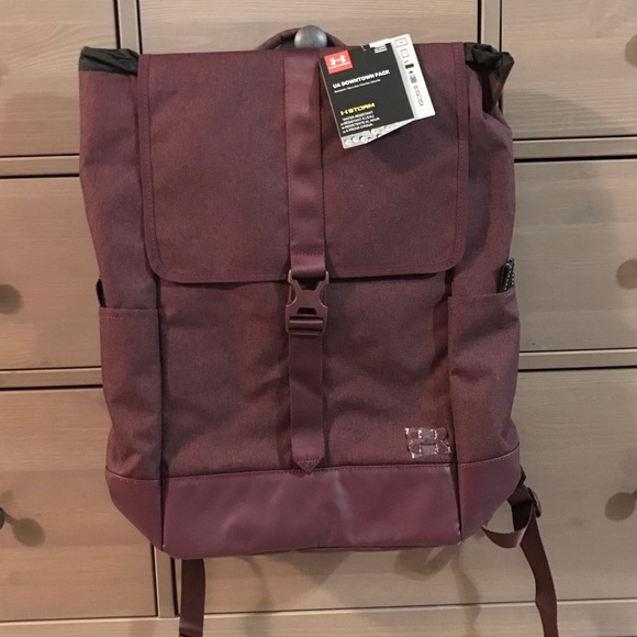 maroon under armour backpack